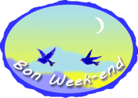 Gif bon week-end oiseaux
